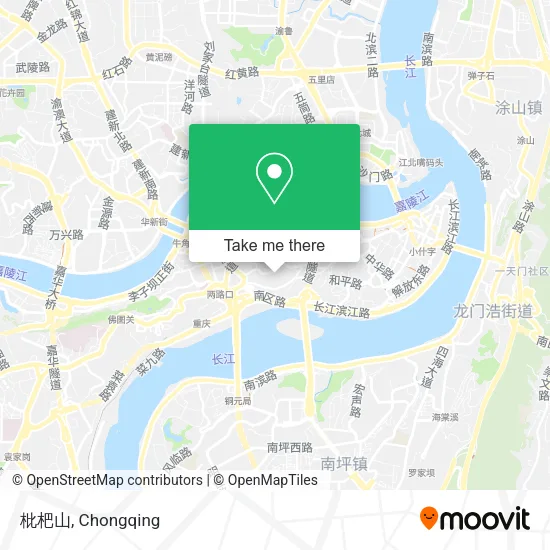 枇杷山 map