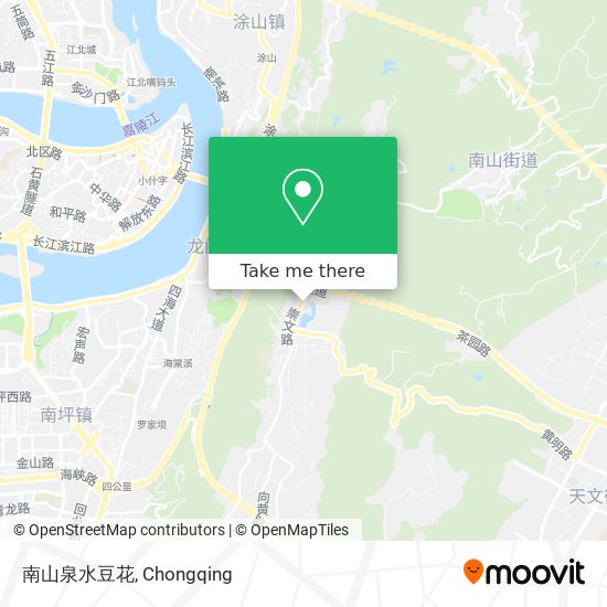 南山泉水豆花 map