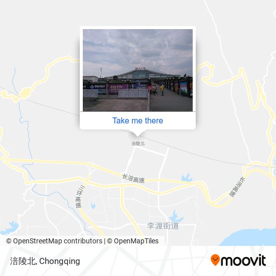涪陵北 map