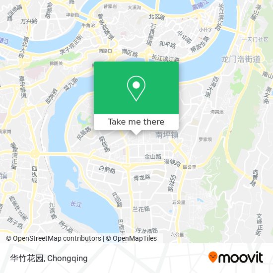 华竹花园 map