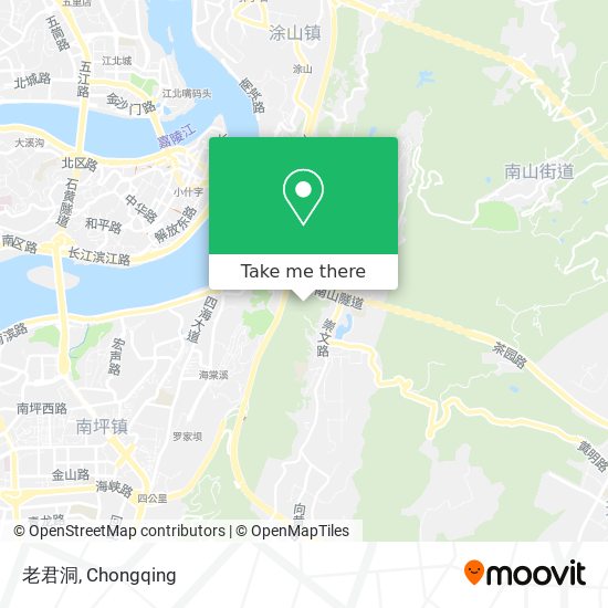 老君洞 map