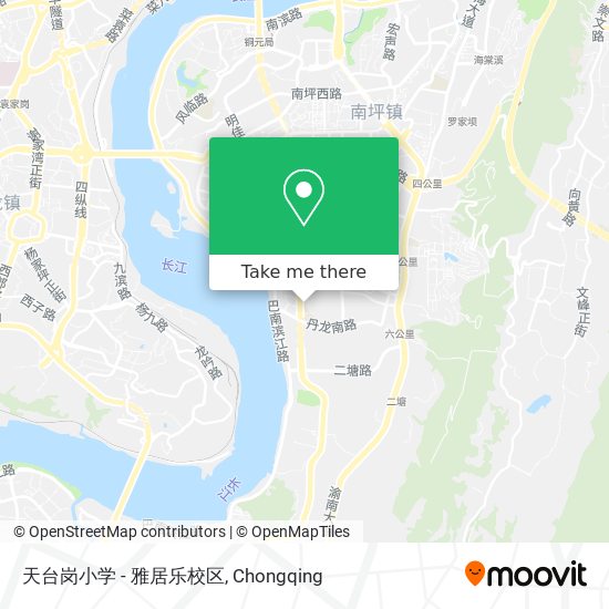 天台岗小学 - 雅居乐校区 map