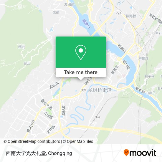 西南大学光大礼堂 map