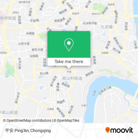 平安 Ping'An map