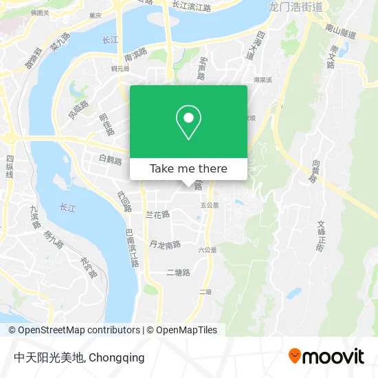 中天阳光美地 map