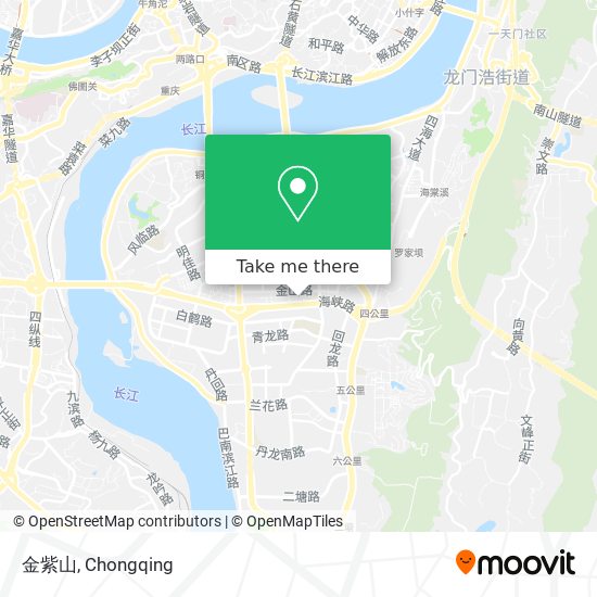 金紫山 map