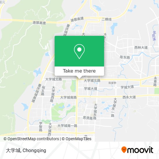 大学城 map