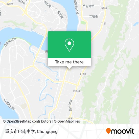 重庆市巴南中学 map