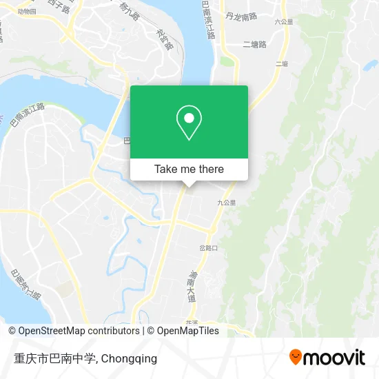 重庆市巴南中学 map