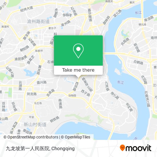 九龙坡第一人民医院 map