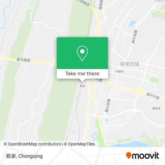 蔡家 map