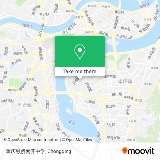 重庆融侨南开中学 map