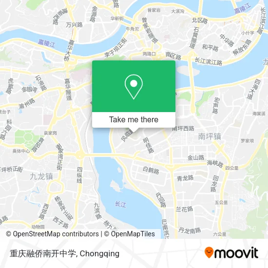 重庆融侨南开中学 map