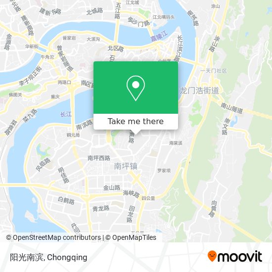 阳光南滨 map