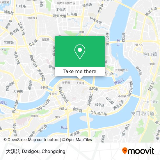 大溪沟 Daxigou map