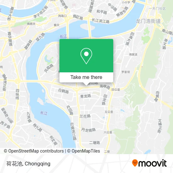 荷花池 map