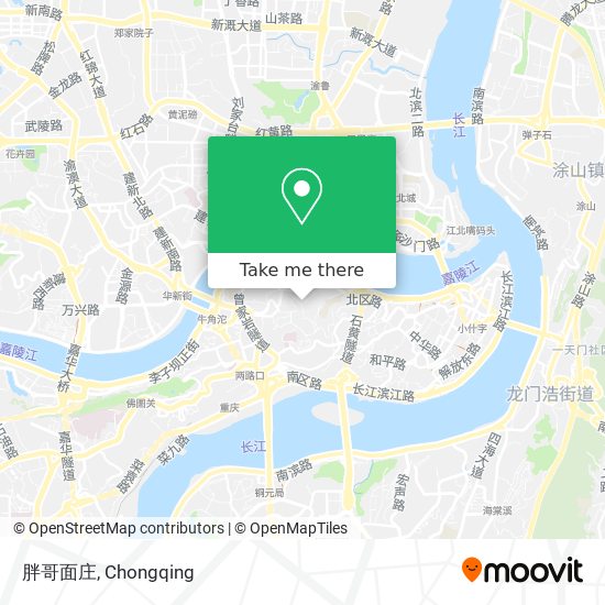 胖哥面庄 map