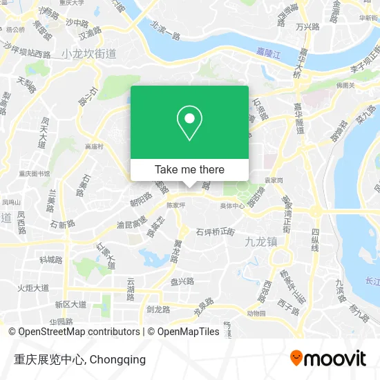 重庆展览中心 map