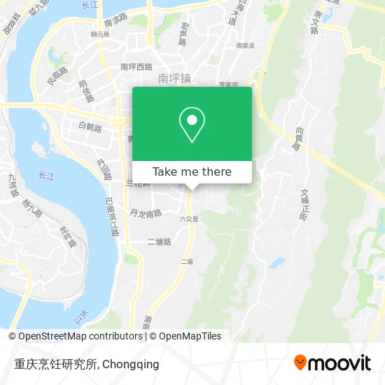 重庆烹饪研究所 map