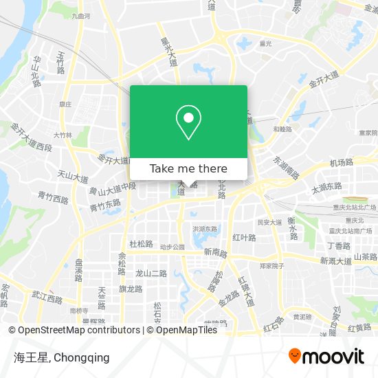 海王星 map