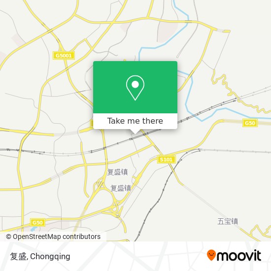 复盛 map
