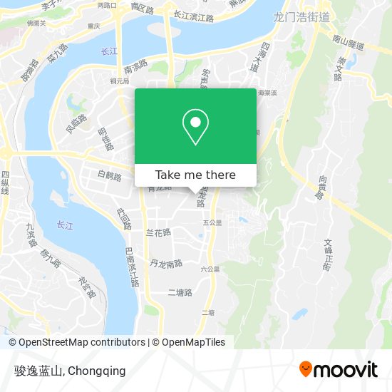 骏逸蓝山 map