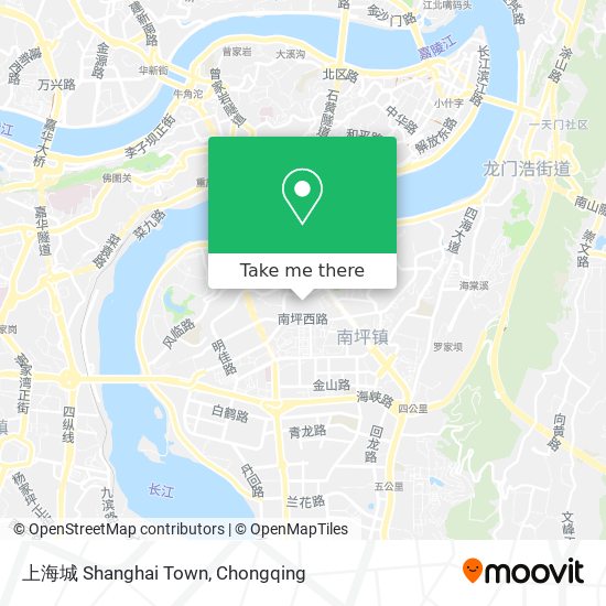 上海城 Shanghai Town map
