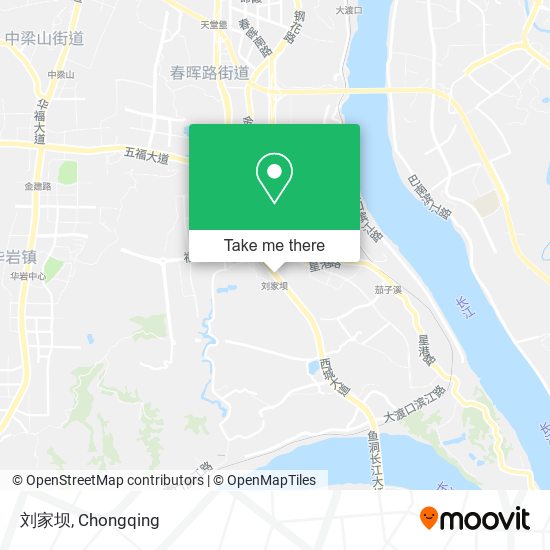 刘家坝 map