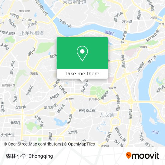 森林小学 map