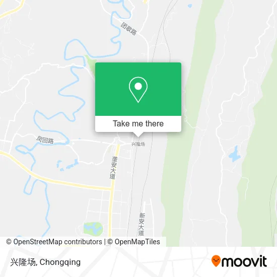 兴隆场 map