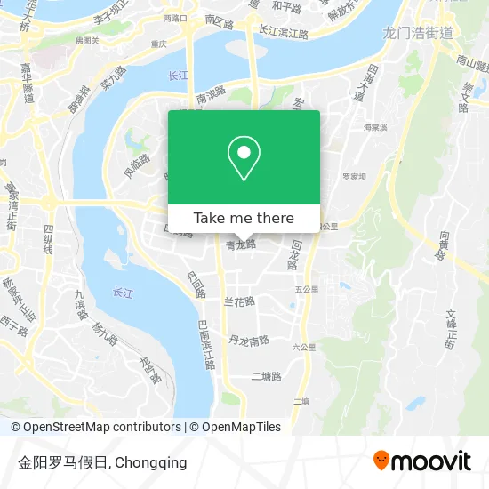 金阳罗马假日 map