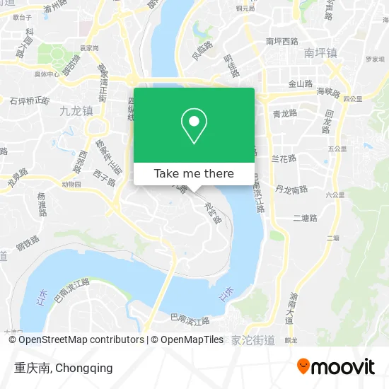 重庆南 map
