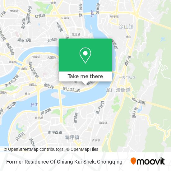 Former Residence Of Chiang Kai-Shek map