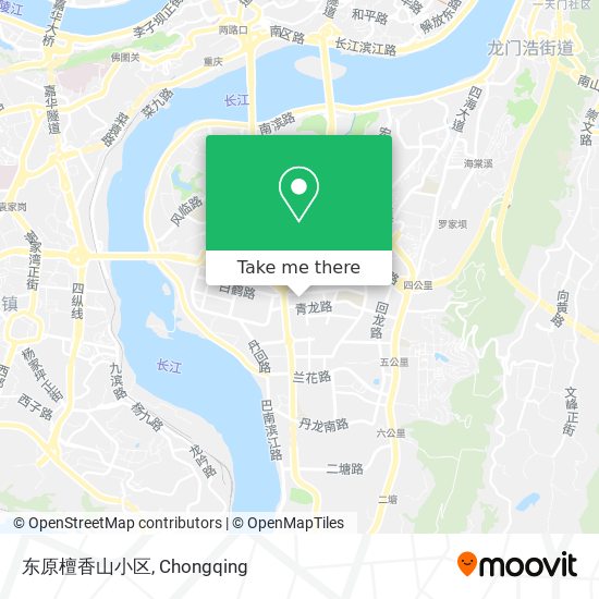 东原檀香山小区 map