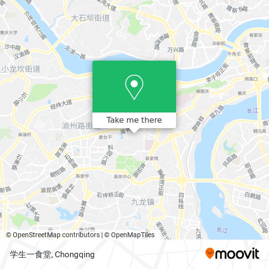 学生一食堂 map