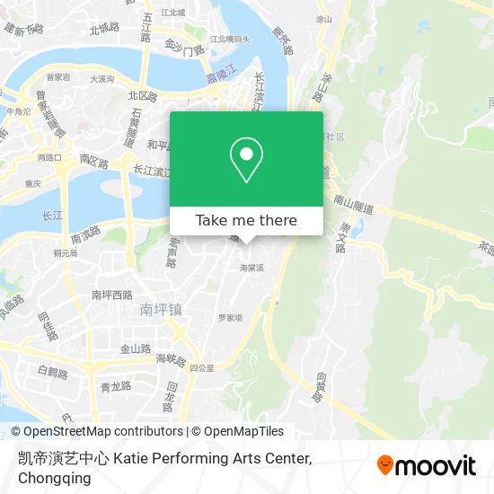 凯帝演艺中心 Katie Performing Arts Center map