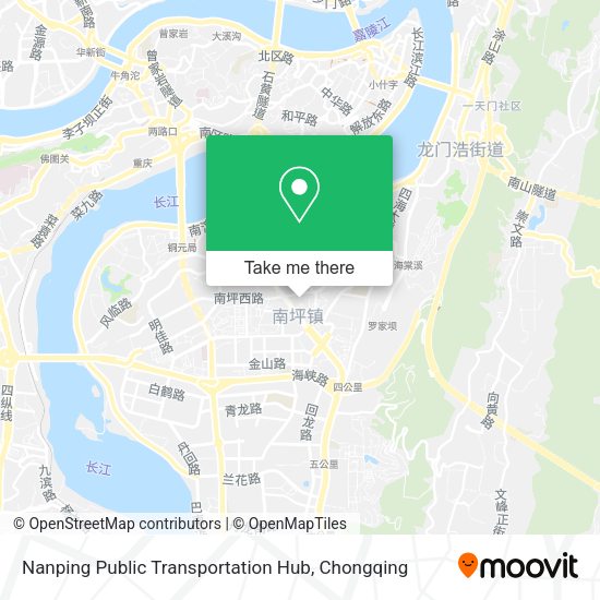 Nanping Public Transportation Hub map
