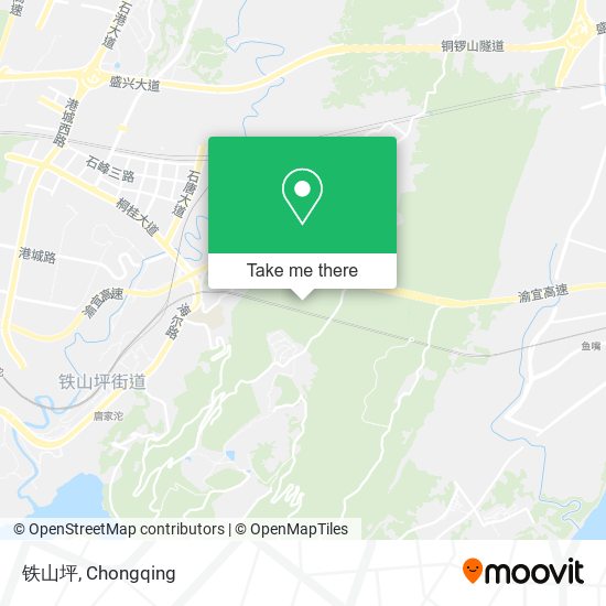 铁山坪 map