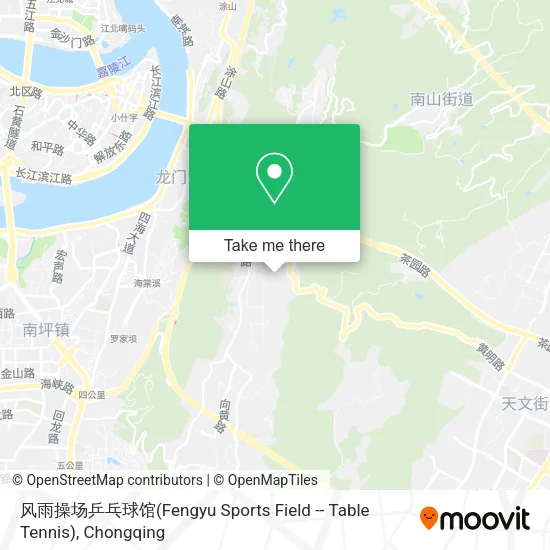 风雨操场乒乓球馆(Fengyu Sports Field -- Table Tennis) map