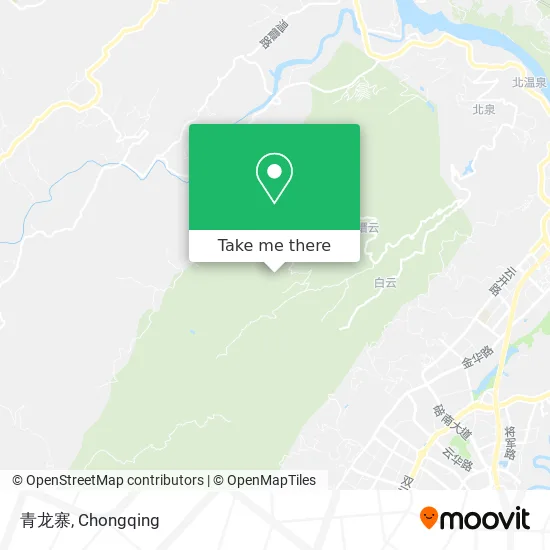 青龙寨 map