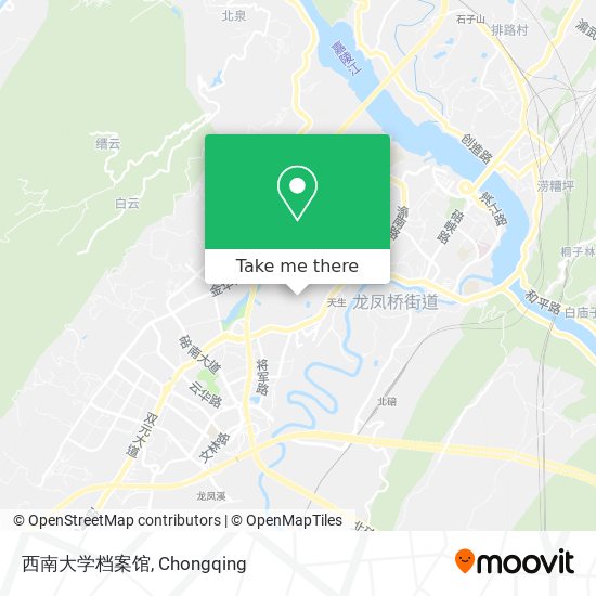 西南大学档案馆 map
