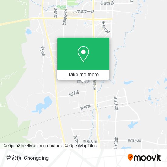 曾家镇 map