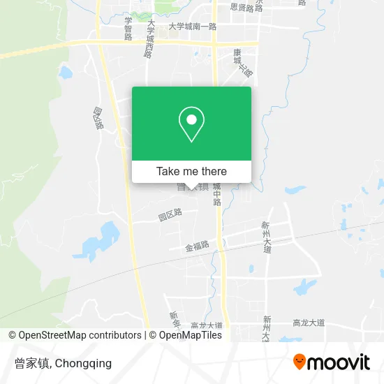 曾家镇 map
