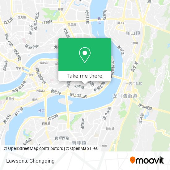 Lawsons map