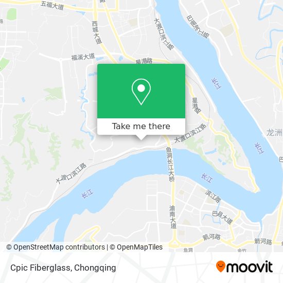 Cpic Fiberglass map