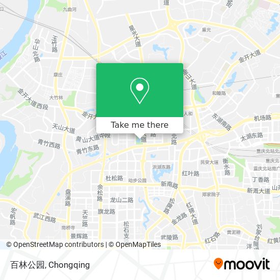 百林公园 map