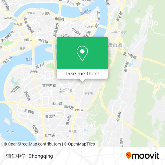 辅仁中学 map