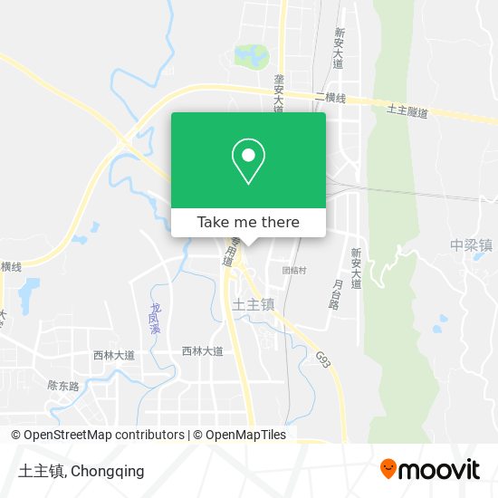 土主镇 map