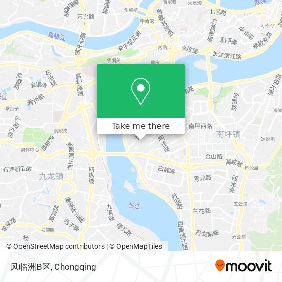 风临洲B区 map