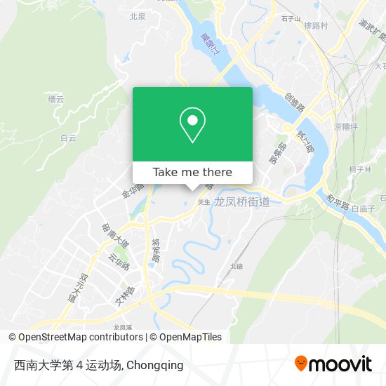 西南大学第４运动场 map
